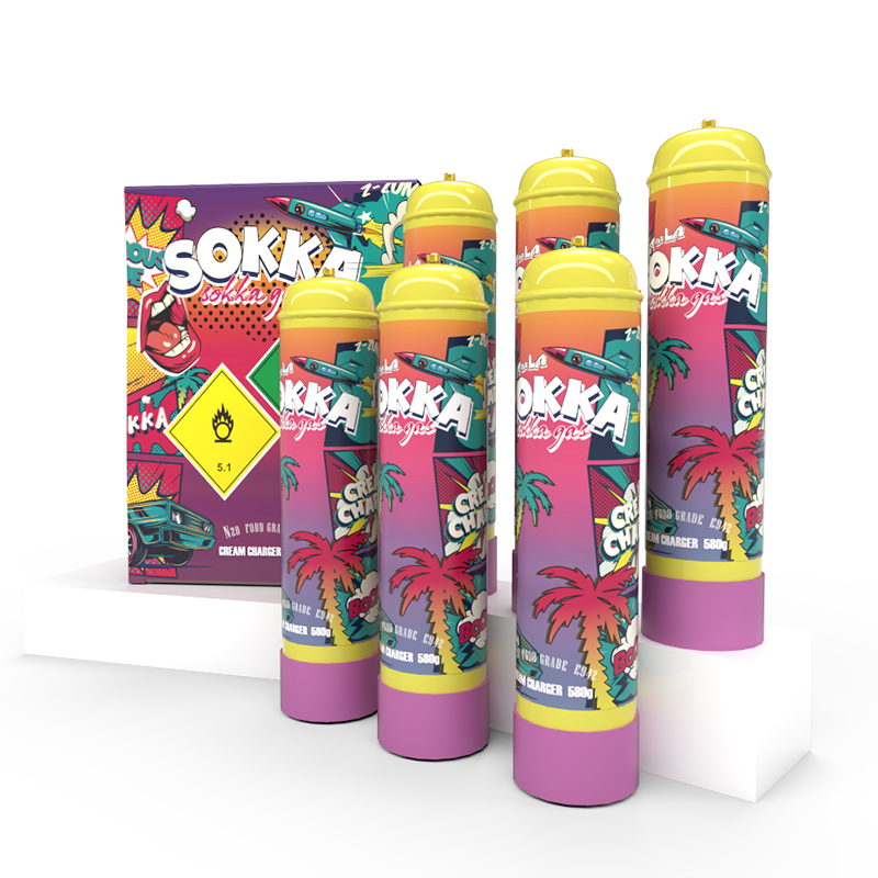 Fresh Whip: Sokka Whipped Cream Charger Steel Tanks