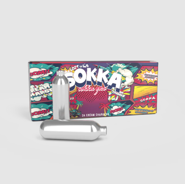 Purchase Your Sokka 2.2L N2O Ultra Whip Cream Charger Today