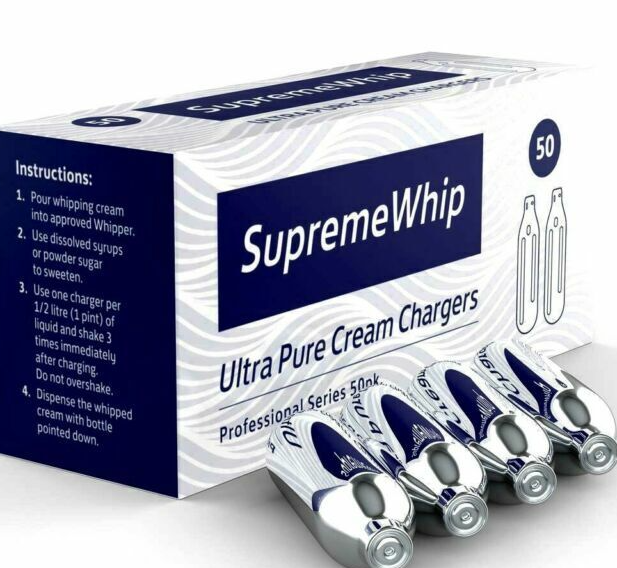 Supreme Whip Cream Chargers for Perfect Desserts