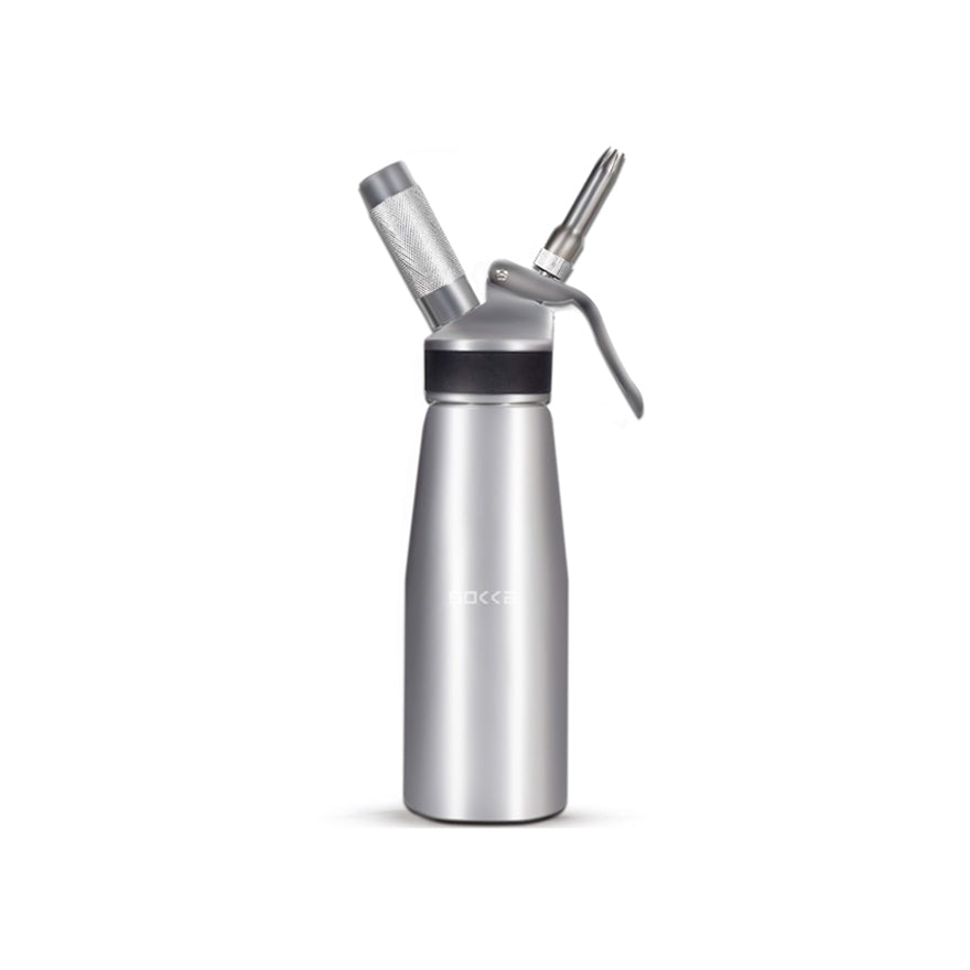 Sokka 500ml Aluminum Cream Dispenser for Desserts & Recipes