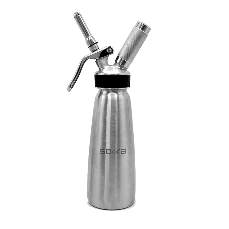 Sokka 500ml Stainless Steel Cream Dispenser for Desserts